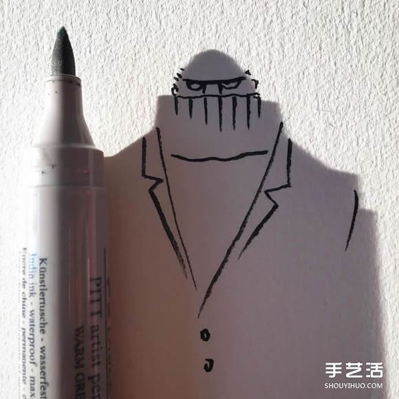 創(chuàng)意影子畫的畫法 兒童影子畫作品圖片 -  rpnrmr.com