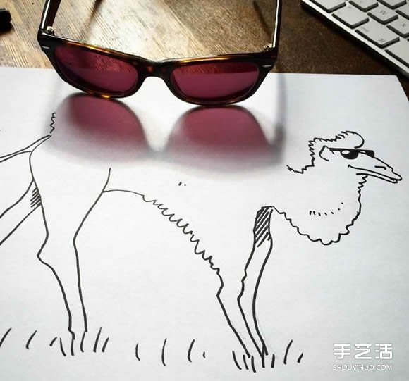 創(chuàng)意影子畫的畫法 兒童影子畫作品圖片 -  rpnrmr.com