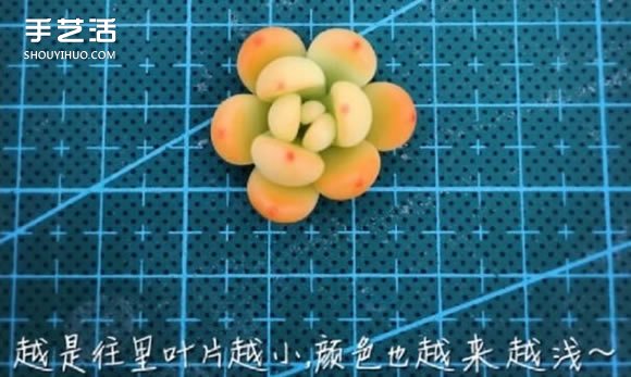 軟陶多肉手工制作教程 多肉植物軟陶教程圖解 -  rpnrmr.com
