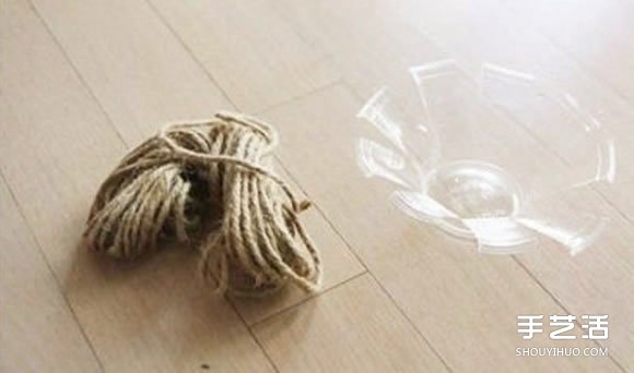麻繩收納盤制作方法圖解 DIY麻繩收納盤子教程 -  rpnrmr.com