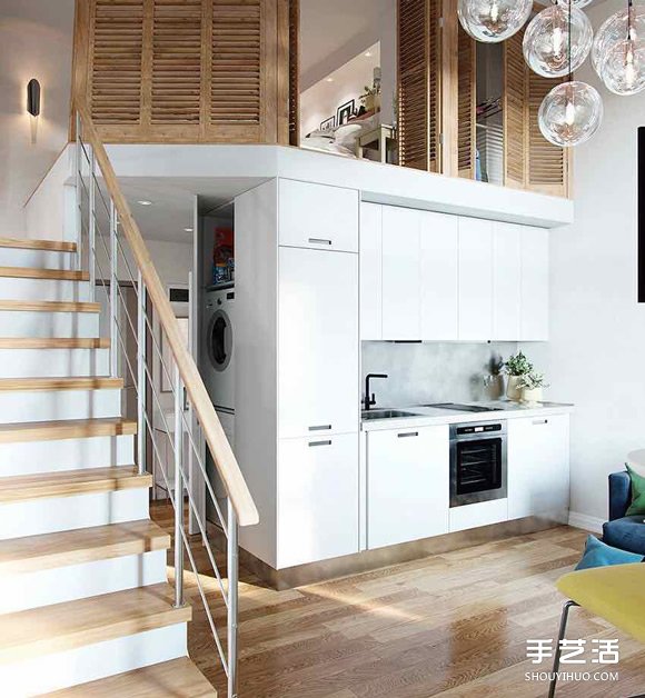挑高空間好寬闊 莫斯科樓中樓小戶型住宅裝修 -  rpnrmr.com