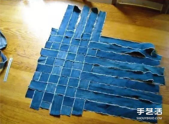 買菜手提袋制作交叉 舊牛仔褲改造買菜袋子 -  rpnrmr.com