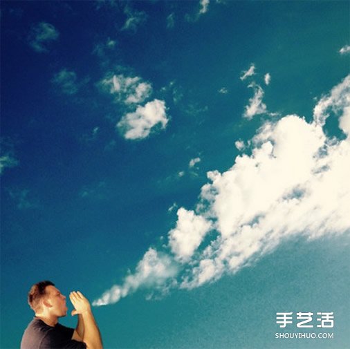 簡單又有趣的錯覺攝影 教你如何玩轉(zhuǎn)云彩 -  rpnrmr.com