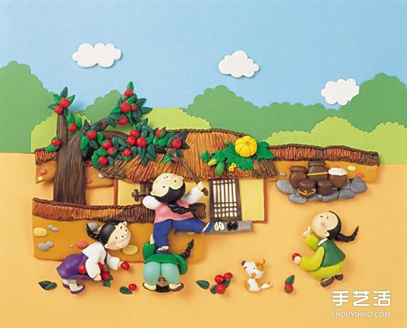 韓國(guó)粘土插畫作品欣賞 精致的粘土插畫圖片 -  rpnrmr.com
