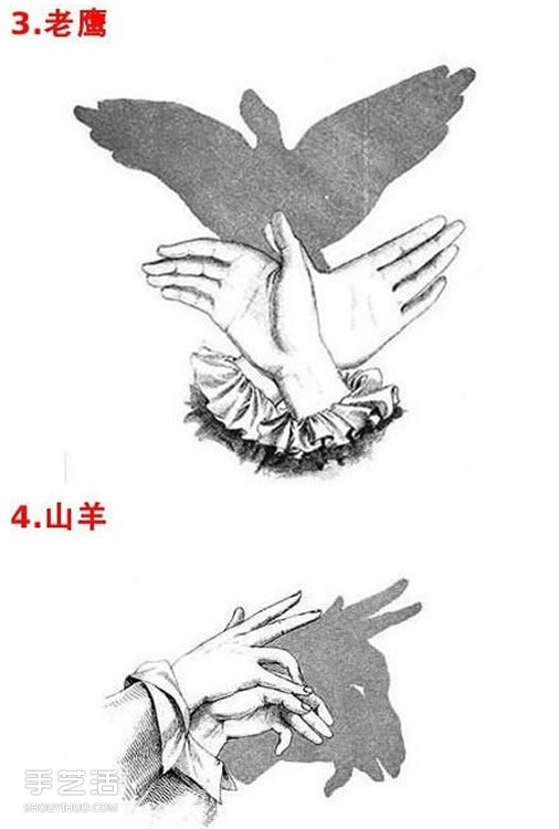 簡(jiǎn)單手影圖片大全 幼兒手影戲圖片教學(xué) -  rpnrmr.com