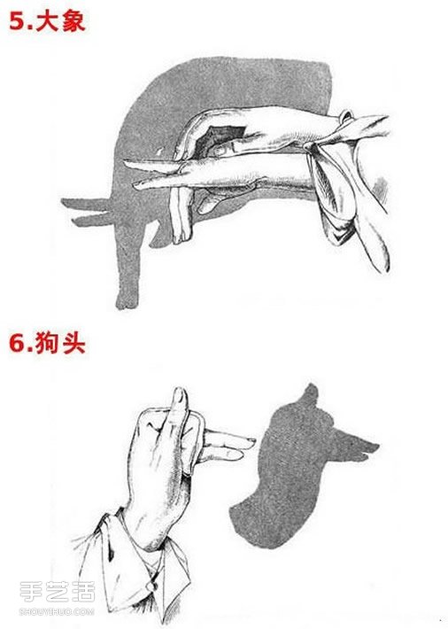 簡(jiǎn)單手影圖片大全 幼兒手影戲圖片教學(xué) -  rpnrmr.com