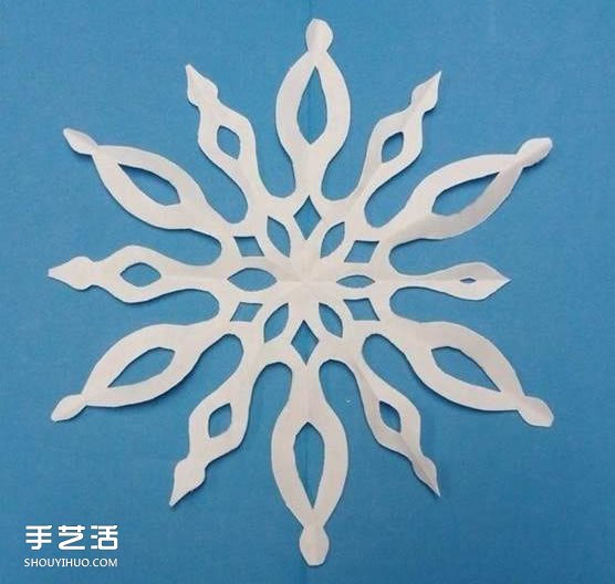 剪紙雪花步驟圖及折法 雪花剪紙方法步驟圖解 -  rpnrmr.com