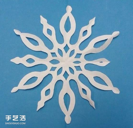 剪紙雪花步驟圖及折法 雪花剪紙方法步驟圖解 -  rpnrmr.com