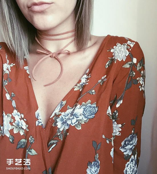 細致簡約的綁帶頸鏈DIY 輕易就能散發(fā)女人味 -  rpnrmr.com