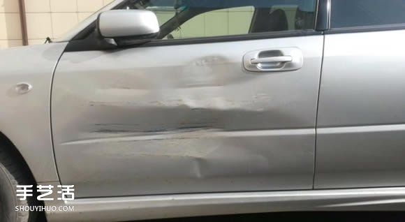 撞凹的車門怎么修復(fù)？ 可以變成美麗手繪地圖 -  rpnrmr.com