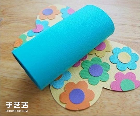 幼兒園蝴蝶手工制作 簡單紙筒蝴蝶的做法圖片 -  rpnrmr.com