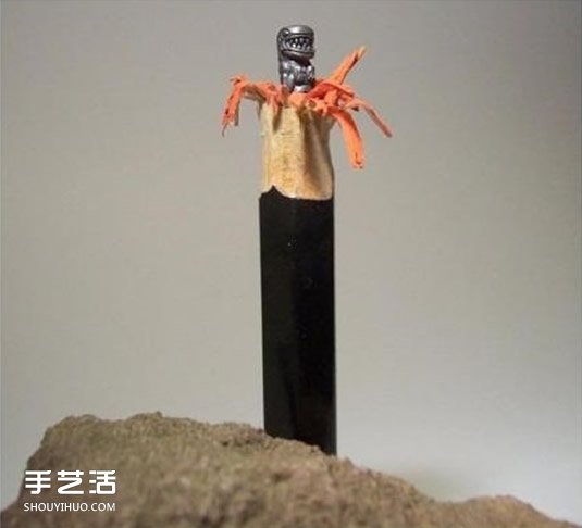 超難的鉛筆芯雕刻圖片 大師級(jí)鉛筆芯手工制品 -  rpnrmr.com