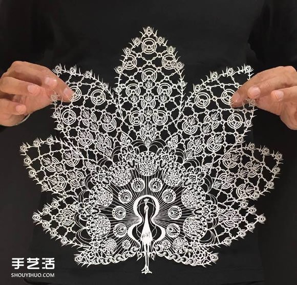 紙雕藝術家Mr.Riu作品 美翻了的手工紙藝圖片 -  rpnrmr.com