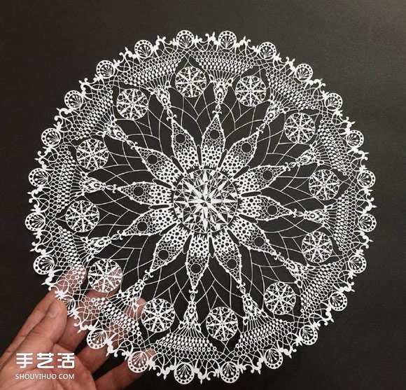 紙雕藝術家Mr.Riu作品 美翻了的手工紙藝圖片 -  rpnrmr.com