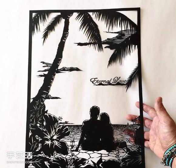 紙雕藝術家Mr.Riu作品 美翻了的手工紙藝圖片 -  rpnrmr.com