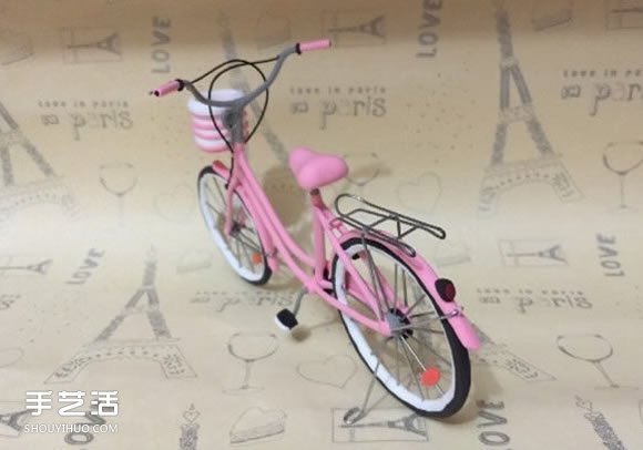 迷你自行車做法圖解 手工自行車模型制作教程 -  rpnrmr.com