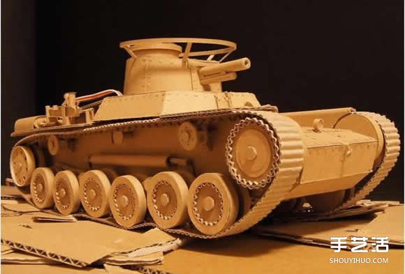 瓦楞紙制作的紙模型世界 知名日本古建筑物 -  rpnrmr.com