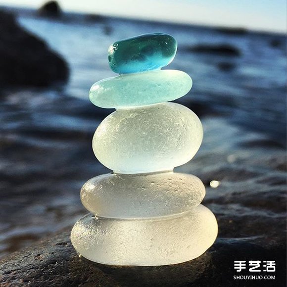 圓潤剔透的海玻璃 大自然加工的美麗“寶石” -  rpnrmr.com
