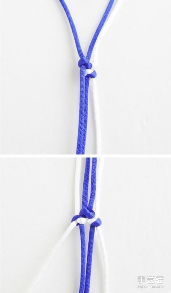 青花瓷手鏈的編織方法 DIY青花瓷手鏈的編法 -  rpnrmr.com