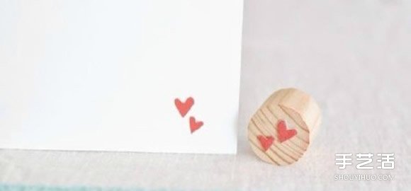 幼兒愛心印章制作方法 DIY簡單愛心印章做法 -  rpnrmr.com