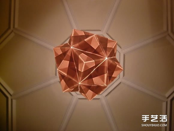 新倫敦折紙女王 創(chuàng)作藝術(shù)級(jí)立體燈具家飾折紙 -  rpnrmr.com
