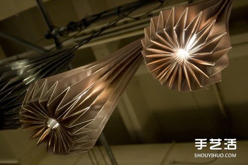 新倫敦折紙女王 創(chuàng)作藝術(shù)級(jí)立體燈具家飾折紙 -  rpnrmr.com