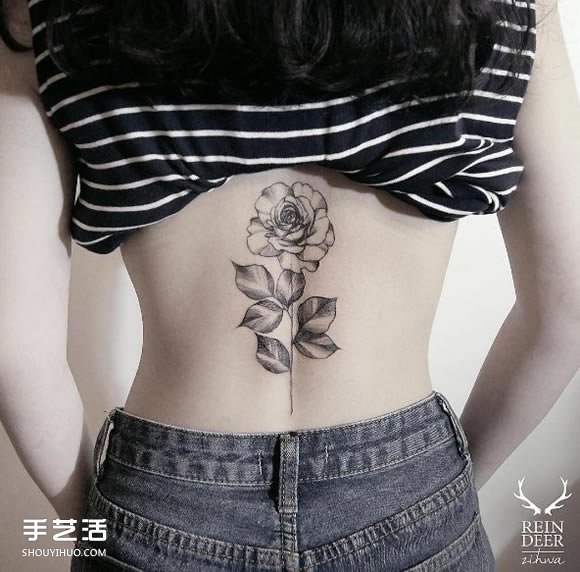 巴洛克式的繁花：結(jié)合服裝與攝影的美感紋身 -  rpnrmr.com