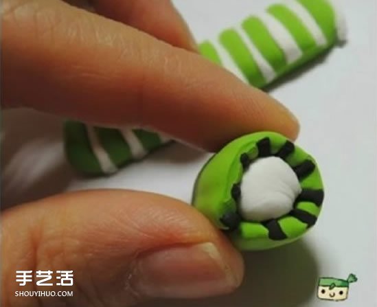 超輕粘土獼猴桃制作 手工粘土獼猴桃片圖解 -  rpnrmr.com
