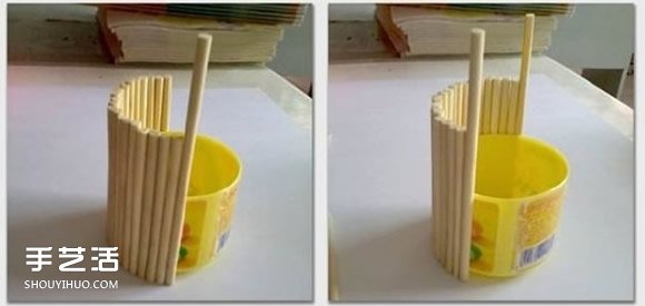 口香糖瓶子廢物利用DIY手工制作水桶模型 -  rpnrmr.com