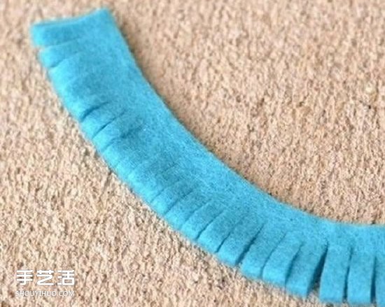 布藝胸花制作過程 不織布胸針DIY方法圖解 -  rpnrmr.com