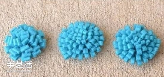 布藝胸花制作過程 不織布胸針DIY方法圖解 -  rpnrmr.com