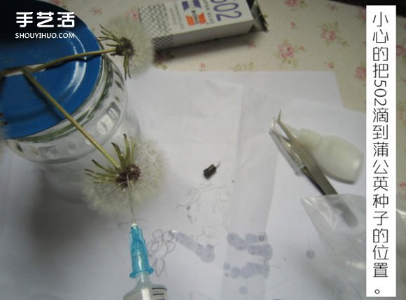 嵌花樹脂蒲公英制作教程 蒲公英樹脂標本DIY -  rpnrmr.com