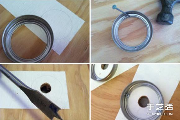 自制M形裝飾燈具的方法 DIY燈飾制作圖解教程 -  rpnrmr.com