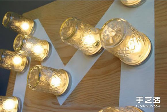 自制M形裝飾燈具的方法 DIY燈飾制作圖解教程 -  rpnrmr.com