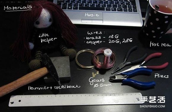 手工繞線戒指DIY教程 復(fù)古風(fēng)繞線戒指制作圖解 -  rpnrmr.com