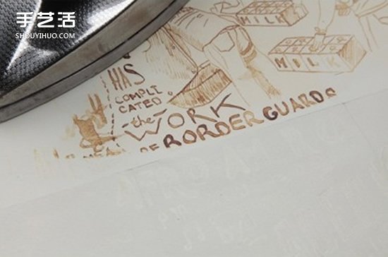 創(chuàng)意牛奶畫DIY圖片 手工牛奶畫畫作品欣賞 -  rpnrmr.com