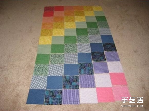 好看的寶寶地毯DIY 手工布藝制作嬰兒地毯 -  rpnrmr.com