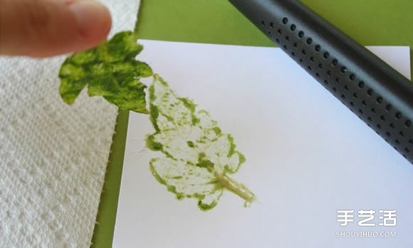 兒童葉脈畫制作方法 簡(jiǎn)單手工葉脈畫DIY教程 -  rpnrmr.com