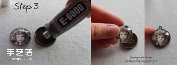 復(fù)古滴膠掛飾制作方法 手工滴膠肖像飾品DIY -  rpnrmr.com