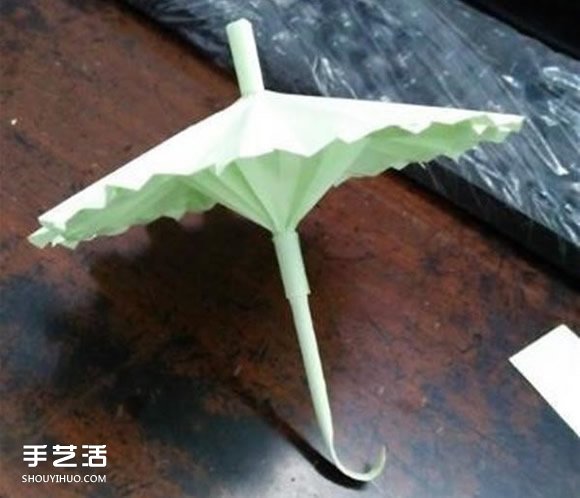 立體小雨傘的折法圖解 兒童紙雨傘制作方法 -  rpnrmr.com