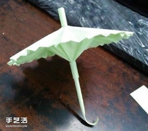 立體小雨傘的折法圖解 兒童紙雨傘制作方法 -  rpnrmr.com