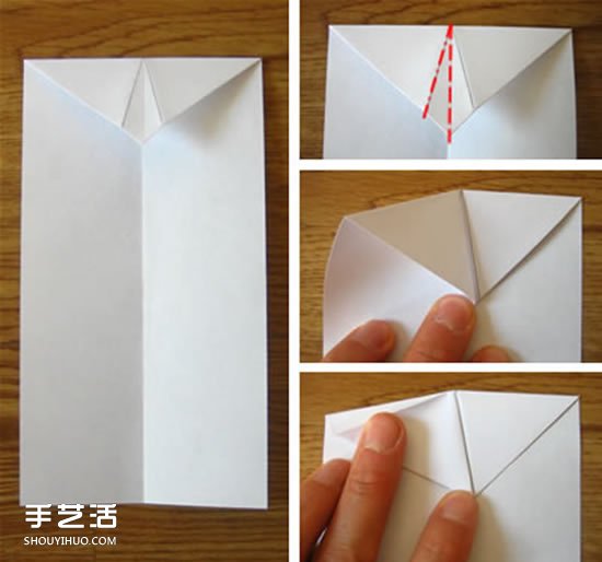 美元折紙短袖T恤的圖解教程 自帶可愛小領(lǐng)帶 -  rpnrmr.com