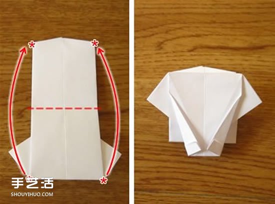 美元折紙短袖T恤的圖解教程 自帶可愛小領(lǐng)帶 -  rpnrmr.com