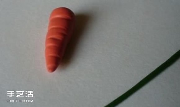 超輕粘土胡蘿卜制作 手工DIY粘土胡蘿卜圖解 -  rpnrmr.com