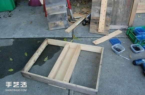 自制木板多肉花架DIY教程 還可以當桌椅用！ -  rpnrmr.com