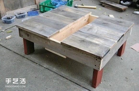 自制木板多肉花架DIY教程 還可以當桌椅用！ -  rpnrmr.com