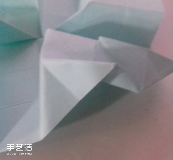 紙玫瑰花的折法步驟 手工立體玫瑰折紙圖解 -  rpnrmr.com