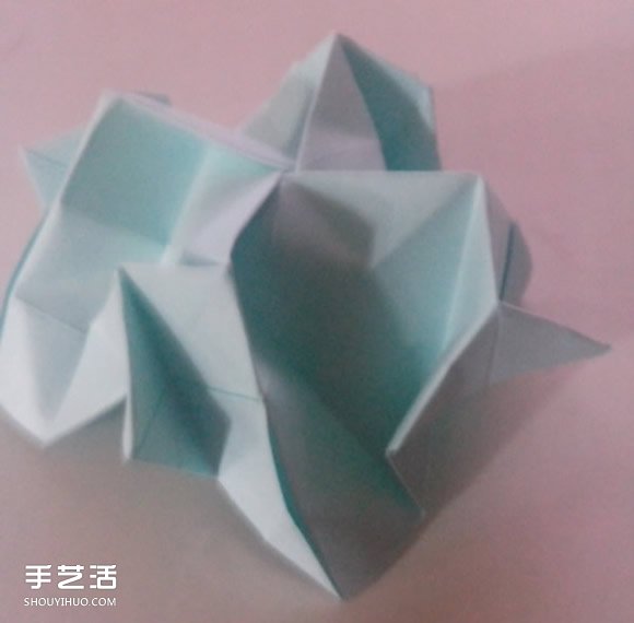 紙玫瑰花的折法步驟 手工立體玫瑰折紙圖解 -  rpnrmr.com