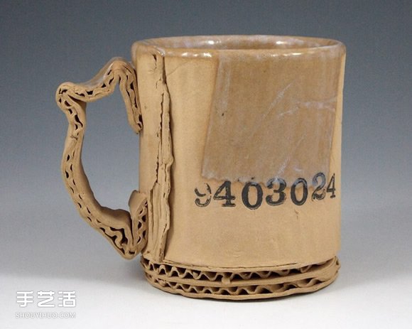 做舊陶瓷作品：模擬瓦楞紙、金屬罐都超逼真 -  rpnrmr.com