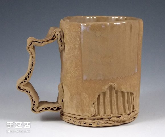 做舊陶瓷作品：模擬瓦楞紙、金屬罐都超逼真 -  rpnrmr.com